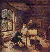 Adriaen van ostade The painter in his workshop china oil painting artist